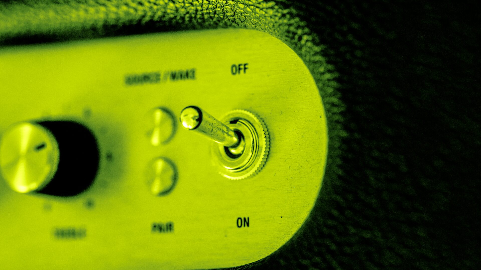 Green switch button